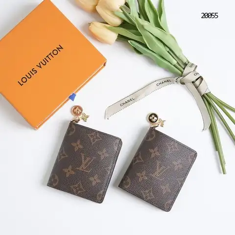 루이비통 LV 참 포켓 월릿 모노그램 캔버스 지갑