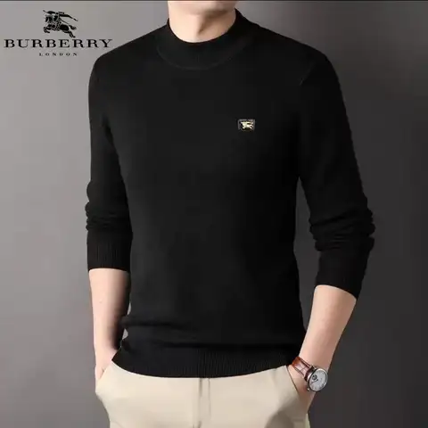 버버리 모크넥 반목니트