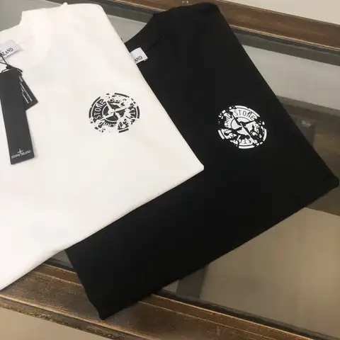 스톤아일랜드 스몰로고 프린팅 반팔티 (2 Color)