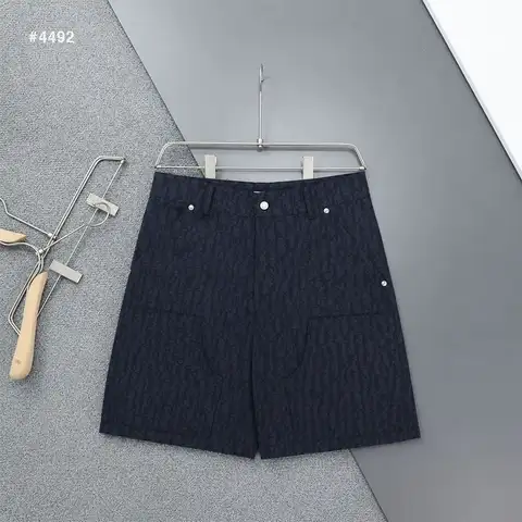 디올 오블리크 카펜터 숏 팬츠