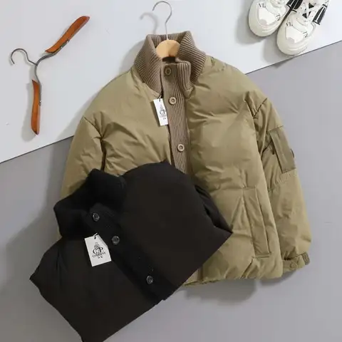 씨피컴퍼니 립스톱 퍼프 다운 자켓