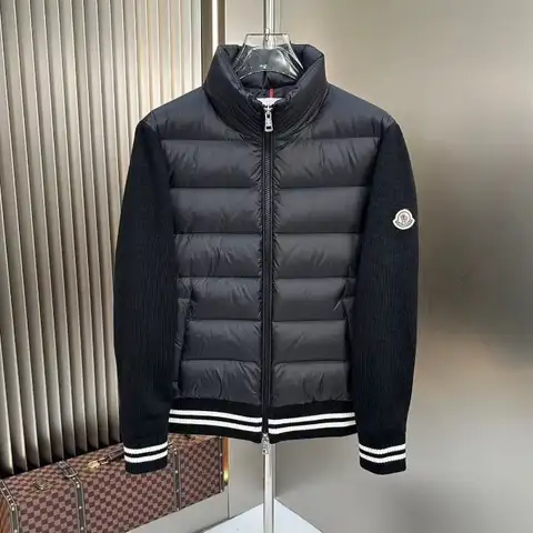 몽클레어 남성 코튼 가디건 집업 패딩