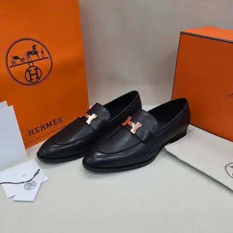에르메스 소가죽 파리 로퍼