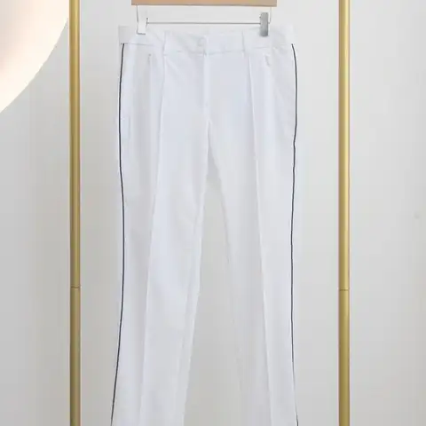 지포어 여성 밑트임 일자 골프 팬츠