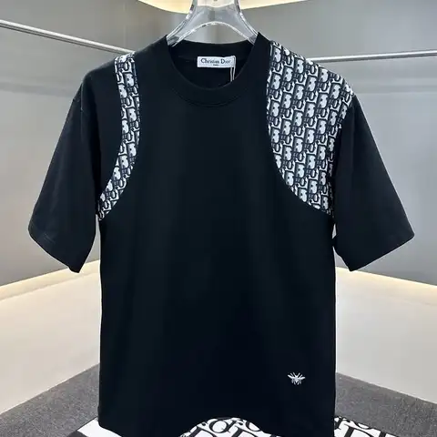 디올 라인 오블리크 티셔츠