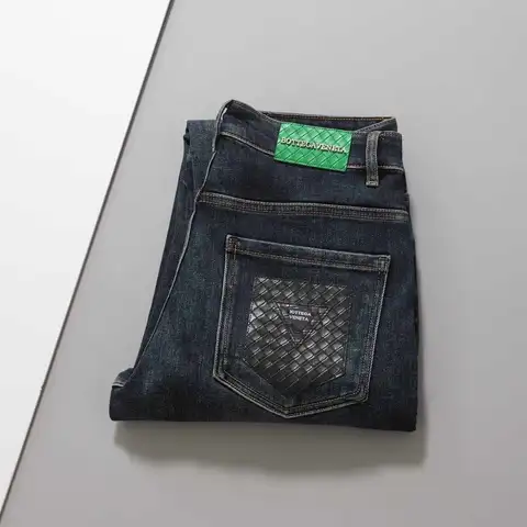 보테나가베네타 인트레치아토 패턴 기모 워시 데님 팬츠