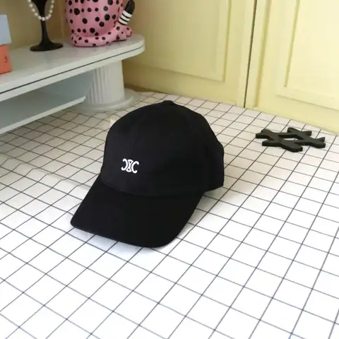 셀린느 Mini 트리오페 코튼 볼캡