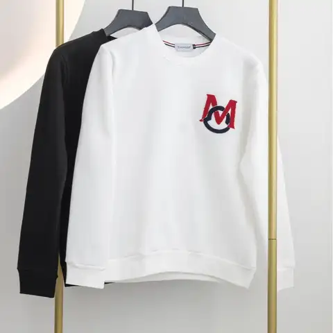 몽클레어 로고 프린트 기모 맨투맨