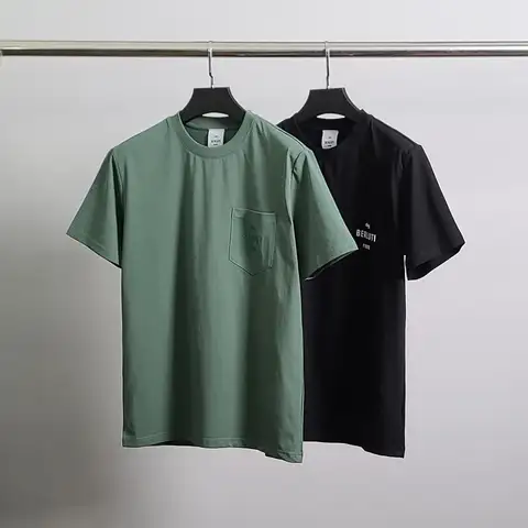 벨루티 포켓 엠보로고 반팔티