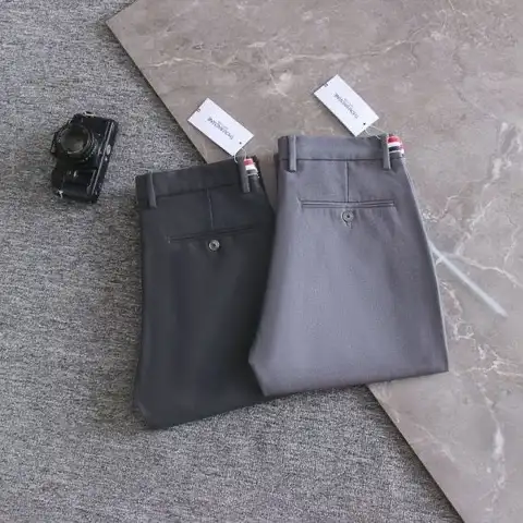 톰브라운 26ss 삼선밴드 로고 면스판 팬츠