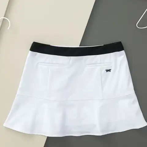 PXG 여성 플레어 스커트 (화이트/블랙)