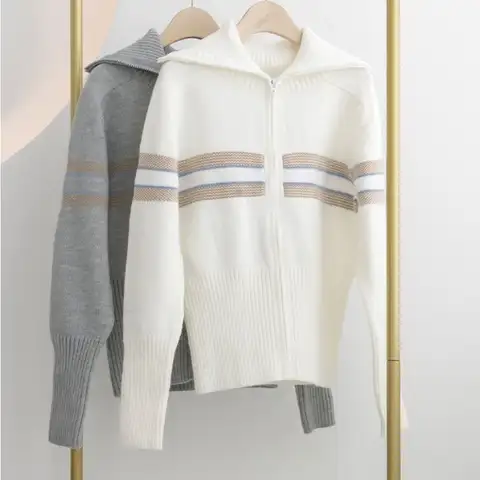 디올 알프스 모크넥 가디건