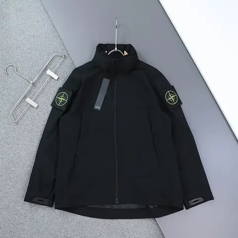 스톤아일랜드 콤파스 더블와펜 바람막이 자켓