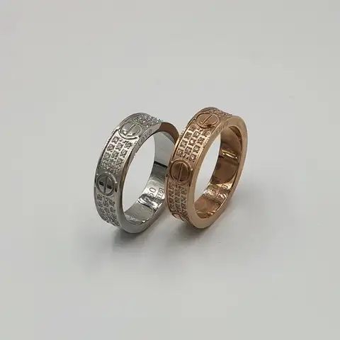 까르띠에 풀보석 LOVE 반지