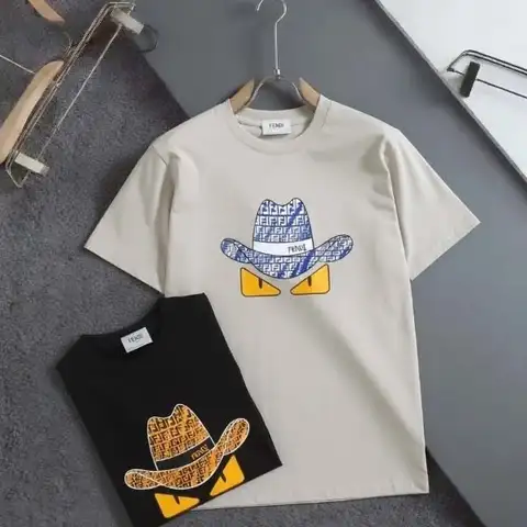 펜디 클래식 리틀 몬스터 라운드 티셔츠