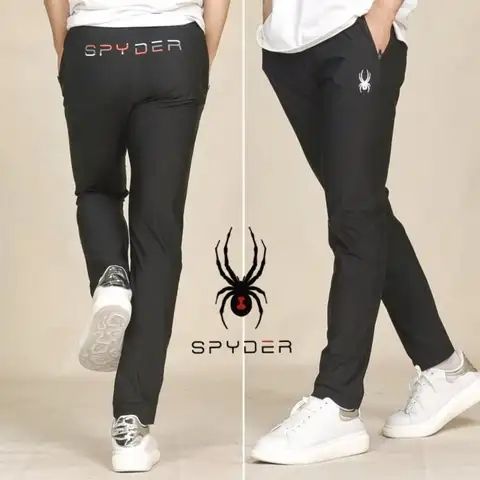 스파이더 베스트 스판 기모 트레이닝바지