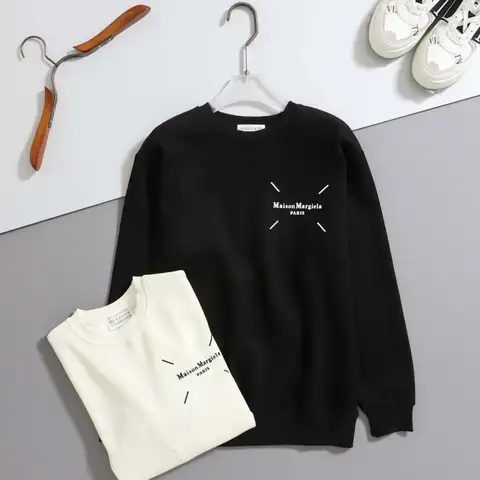 메종마르지엘라 빈티지 넘버스 코듀로이 맨투맨