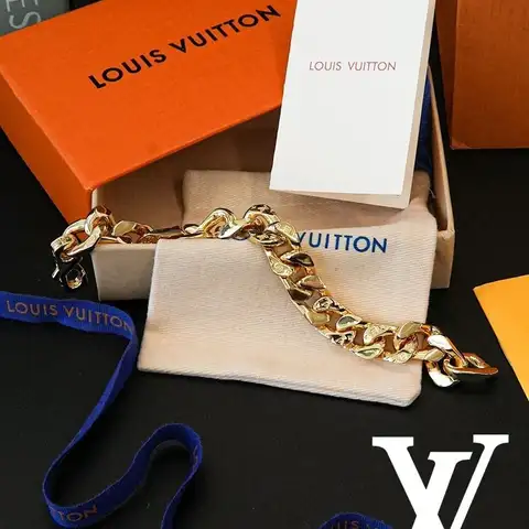 루이비통 LV 모노그램 체인 링크 팔찌