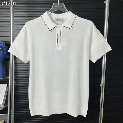 에르메스 H로고 폴로 니트
