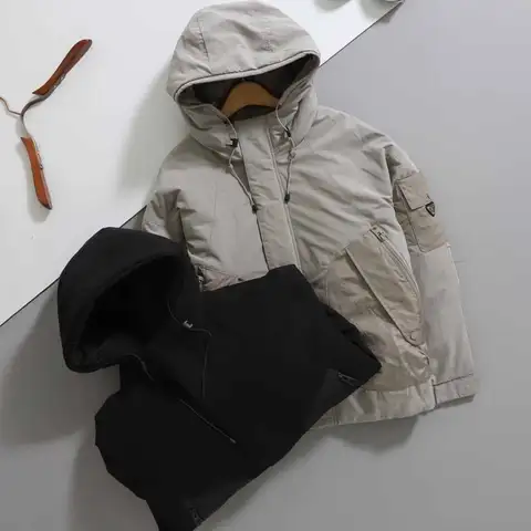 프라다 포켓 레드탭 포인트 패딩 자켓